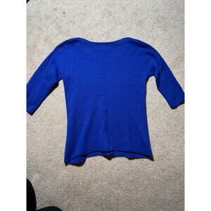 Royal Blue - Cynthia Rowley‎ Cashmere Sweater- Size M